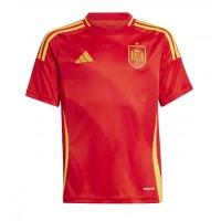 Španielsko Domáci futbalový dres ME 2024 Krátky Rukáv